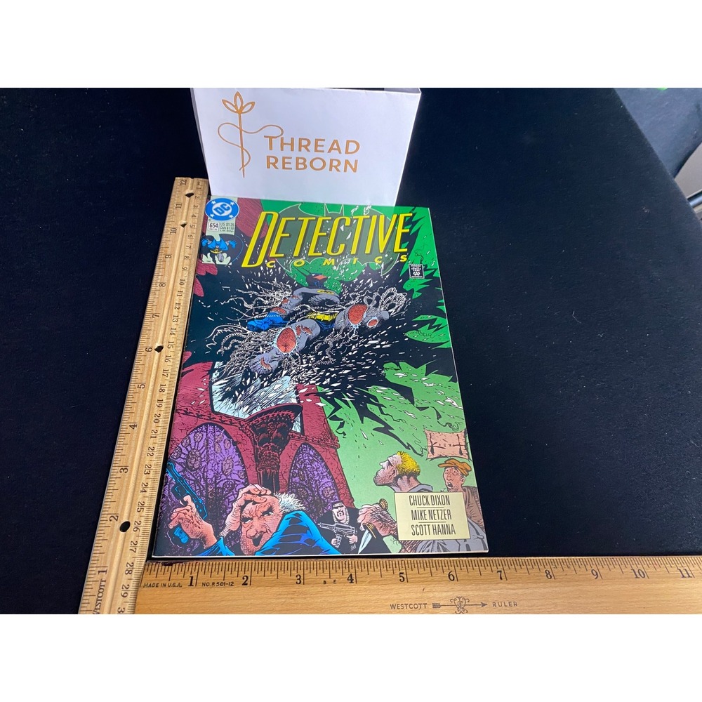 Detective Comics #654 Batman DC Comics Comic Book 1992 Newsstand Edition